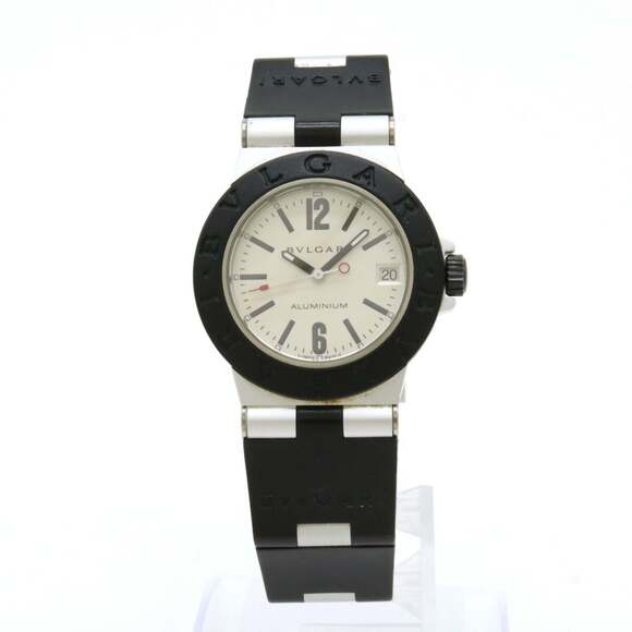 BVLGARI Bvlgari Arum 32mm Date Silver Dial Unisex Quartz Wristwatch AL32TA